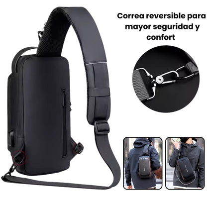 LOCKSAFE®-Mochila Antirrobo con USB