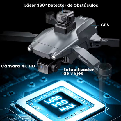 SKYFORGE® - Dron 4k + Batería Gratis (Kit Completo)