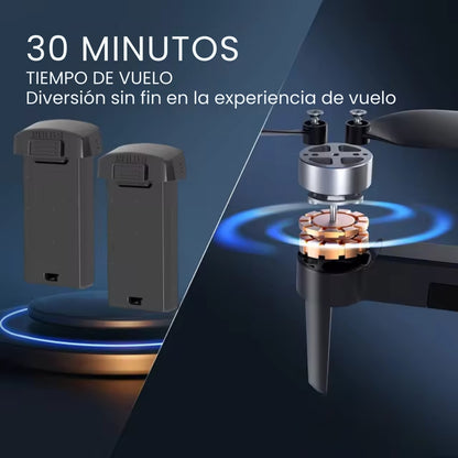 SKYFORGE® - Dron 4k + Batería Gratis (Kit Completo)