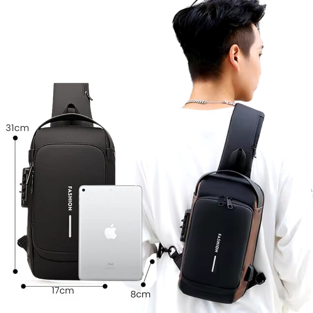 LOCKSAFE®-Mochila Antirrobo con USB