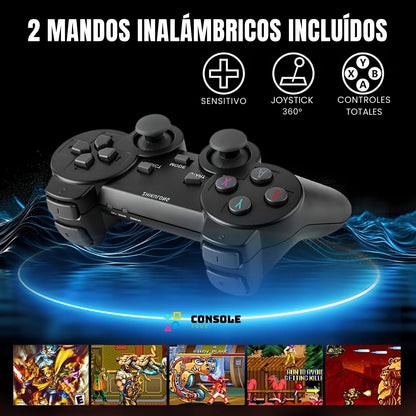 NIKKARETRO®-Consola 10.000 Juegos