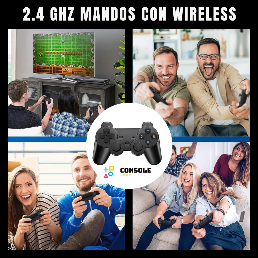 NIKKARETRO®-Consola 10.000 Juegos