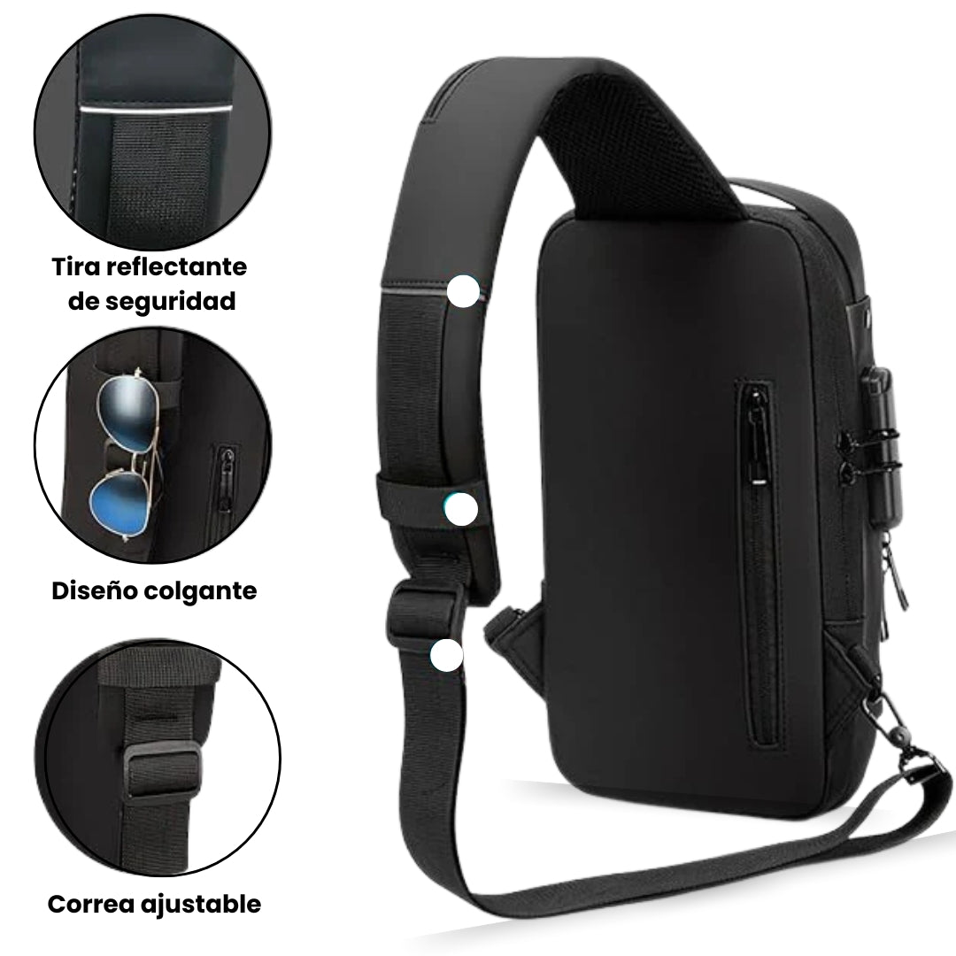 LOCKSAFE®-Mochila Antirrobo con USB