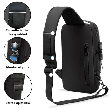 LOCKSAFE®-Mochila Antirrobo con USB